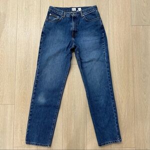 calvin klein dark wash jeans